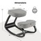 Costway 2 Pcs Rocking Kneeling Chair Ergonomic Posture Correcting Back Padded Cushion